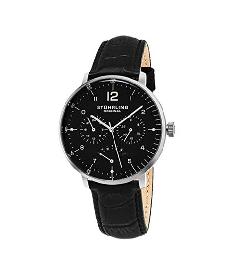 iShopping - Stuhrling Original Vitesse Larvotto Men's Watch Black (733.02)
