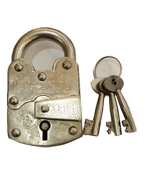 iShopping - SubKuch Heavy Duty Pad Lock Full Size (B 2, P 257)
