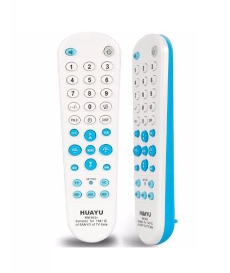 iShopping - SubKuch Universal TV Remote Control Blue (B A2, P 2)