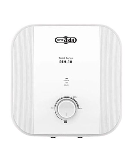 iShopping - Super Asia Rapid Series Electric Water Geyser 10Ltr White (REH-10)