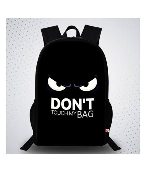 iShopping - Traverse Don,t Touch my Bag Digital Printed Backpack (T211TWH)