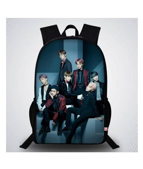 iShopping - Traverse BTS Printed School Bag For Unisex (T388TWH)