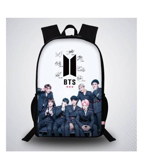 iShopping - Traverse BTS Printed School Bag For Unisex (T392TWH)