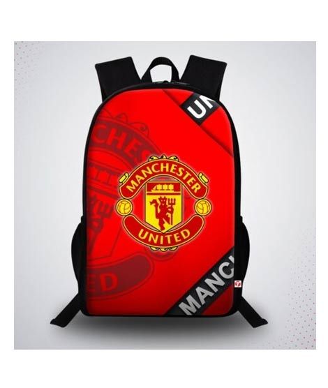 iShopping - Traverse Manchester United Printed School Bag For Unisex (T450TWH)