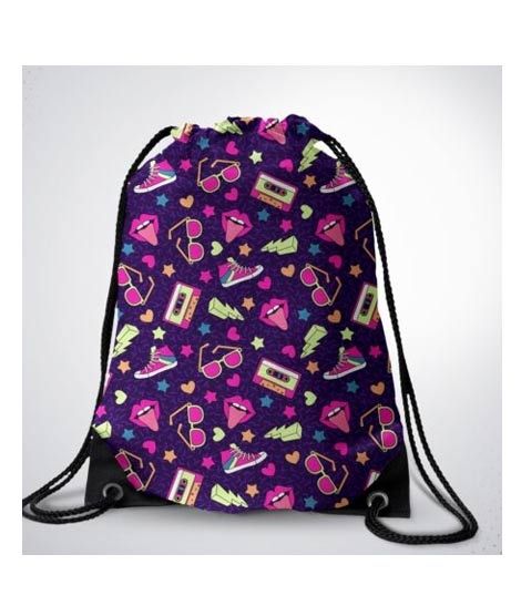 iShopping - Traverse Graffiti Digital Printed Drawstring Bag (T518DRSTR)