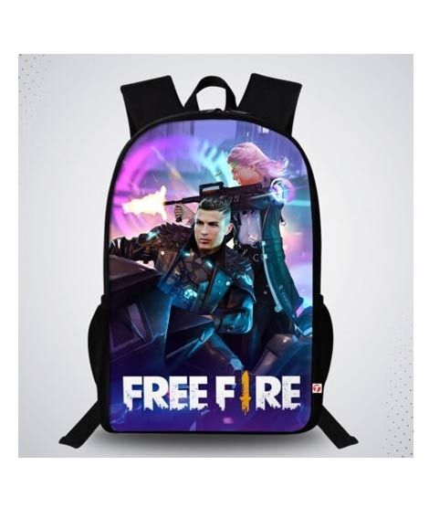 iShopping - Traverse Free Fire Digital Printed Backpack (T620TWH)