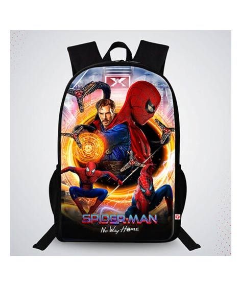 iShopping - Traverse Spider Man Printed School Bag For Unisex (T757TWH)