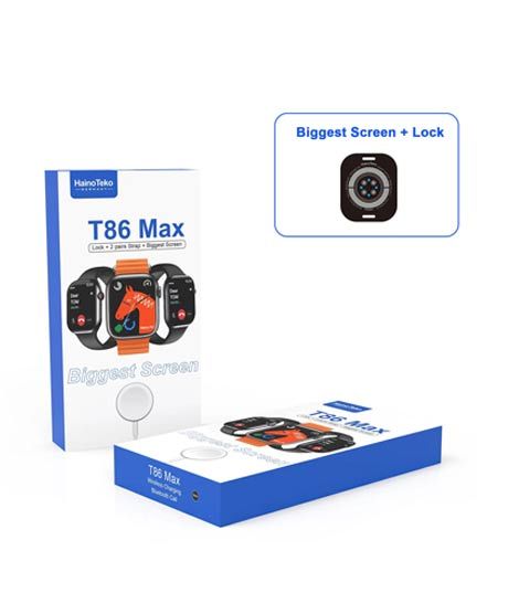 iShopping - Haino Teko T86 Max Smart Watch With 2 Strap