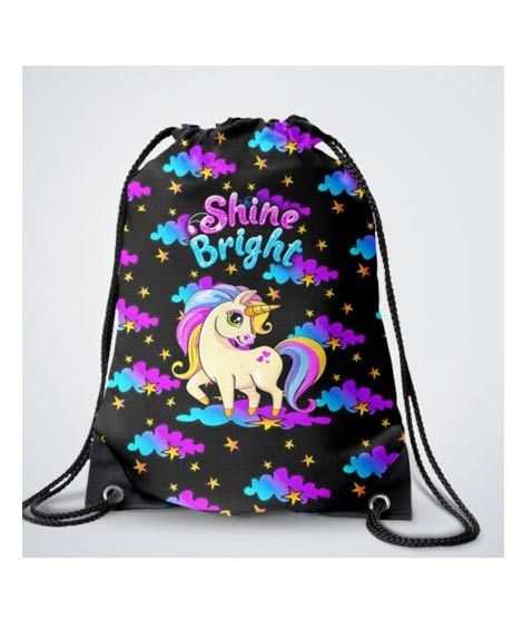 iShopping - Traverse Unicorn Digital Printed Drawstring Bag (T953DRSTR)