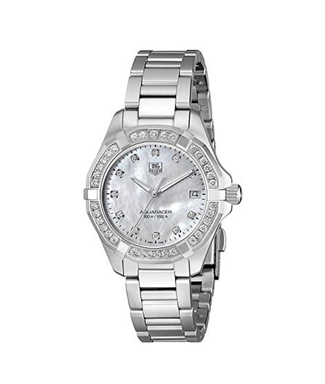 iShopping - TAG Heuer Aquaracer Diamond Women's Watch Silver (WAY1314.BA0915)