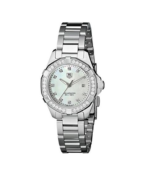 iShopping - TAG Heuer Aquaracer Diamond Women's Watch Silver (WAY1414.BA0920)