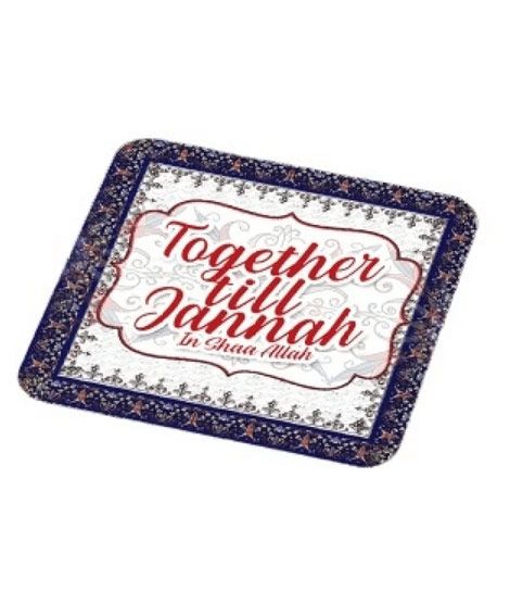 iShopping - ZamZam Majestic Roses Printed Tea Coaster
