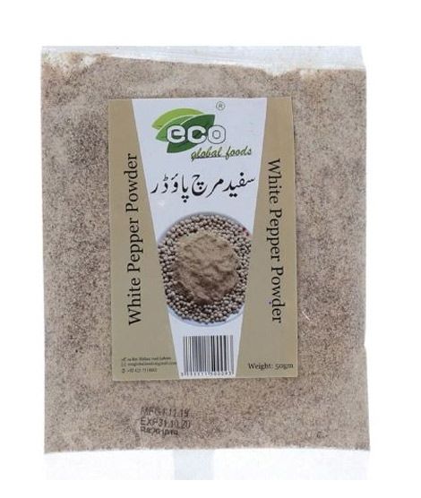 iShopping - Eco Global Eco White Pepper Powder - 50gm