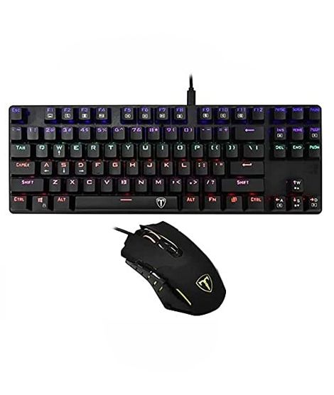 iShopping - T-Dagger Gaming Keyboard & Mouse Black (T-TGS005)