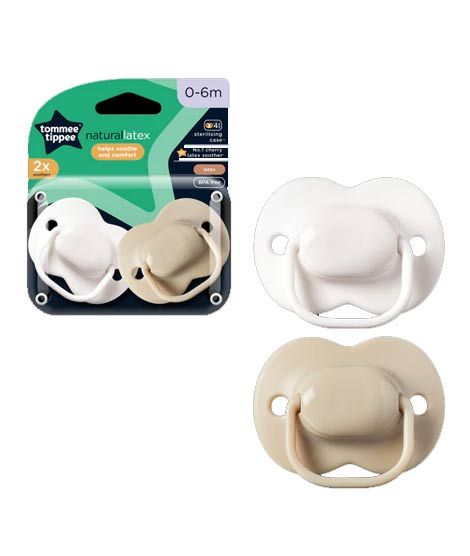 iShopping - Tommee Tippee Cherry Latex Soother 0-6M Pack Of 2 (TT 433532)