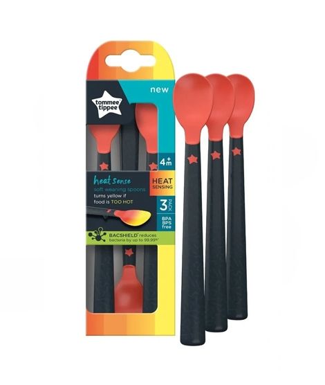 iShopping - Tommee Tippee Heat Sense Weaning Spoon Pack Of 3 (TT-248066)