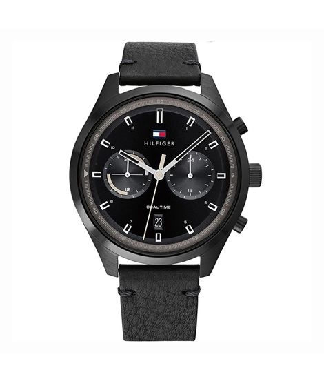 iShopping - Tommy Hilfiger Leather Men's Watch Black (1791731)