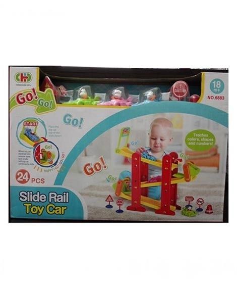 iShopping - ToysRus Slide Rail Car Toy 24 PCS