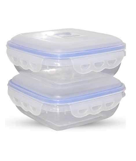 iShopping - TPWfamily Air Tight Kitchen Storage Box 2 Pieces Set (1 Litre)
