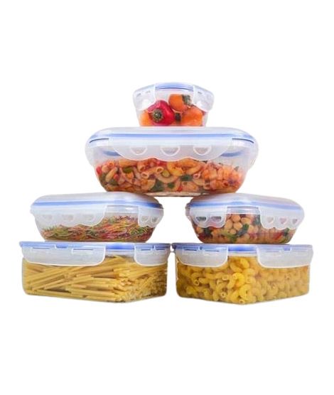 iShopping - TPWfamily Food Containers Pack Of 6 (Deal 3)