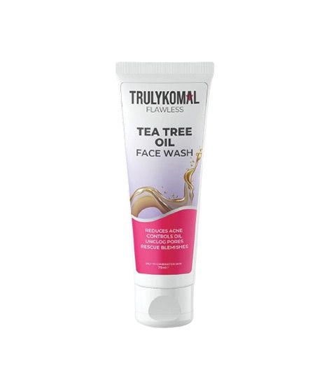iShopping - Truly Komal Flawless Tea Tree Oil Face Wash - 75ml