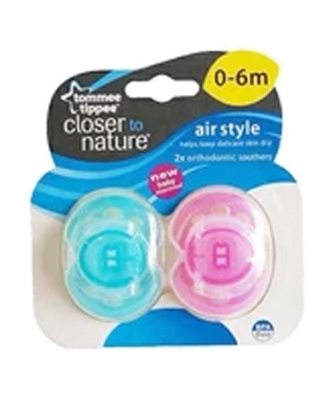 iShopping - Tommee Tippee Baby Air Style Soother 6-18M Pack Of 2 (TT 433360)