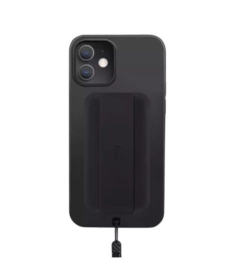 iShopping - Uniq Heldro Antimicrobial Case For iPhone 12 Mini - Midnight Black