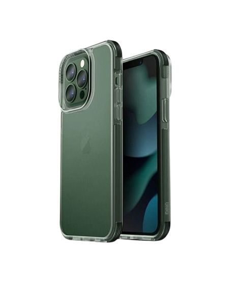 iShopping - Uniq Hybrid Combat Case For iPhone 13 - Green