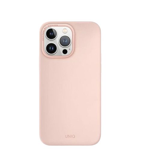 iShopping - Uniq Lino Case For iPhone 14 Pro Max - Blush