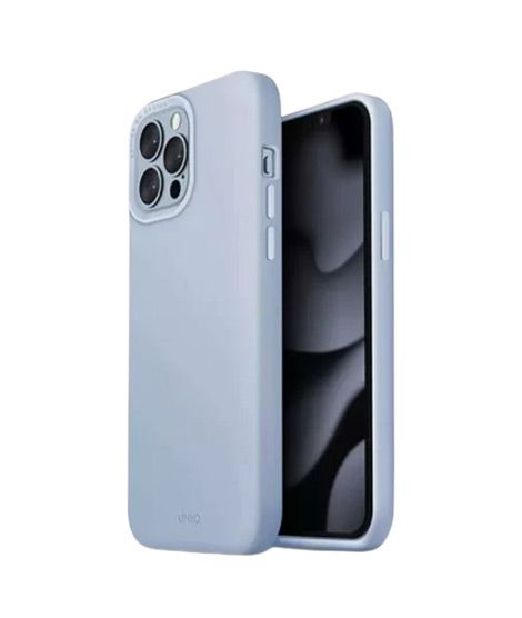 iShopping - Uniq Lino Hue Case For iPhone 13 Pro Max - Artic Blue