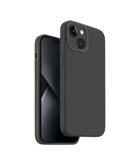 iShopping - Uniq Lino Hue Magsafe Case For iPhone 14 - Charcoal Grey