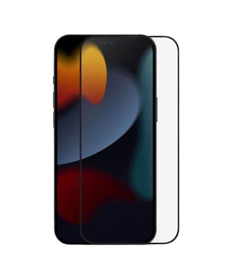 iShopping - Uniq Optix Vivid Pro Glass Screen Protector For iPhone 14 Plus Clear/Black