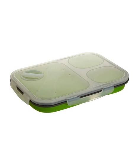 iShopping - Premier Home Grub Tub Lunch Box With Spork - Green (1206340)