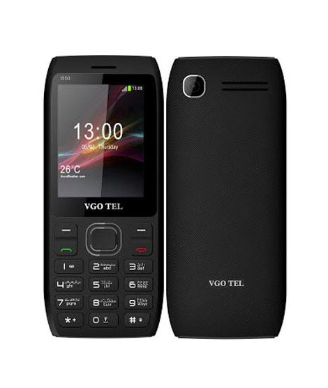 iShopping - Vgo Tel Dual Sim Black (I550)