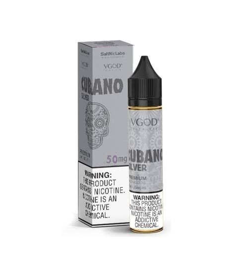 iShopping - VGOD Saltnic Cubano Silver Pod Flavour 50mg