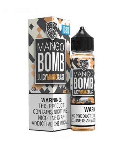 iShopping - VGOD Saltnic Mango Bomb Juicy Mango Blast Iced Pod Flavour 3mg