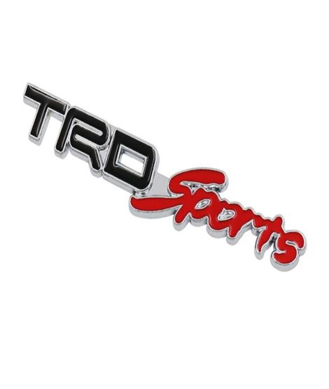 iShopping - Wish Hub 3D Metal TRD Sports Car Logo