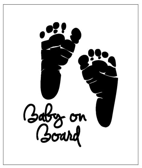 iShopping - Wish Hub Baby On Board Car Sticker