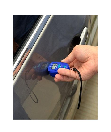 iShopping - Wish Hub Digital Mini Car Paint Thickness Tester Blue