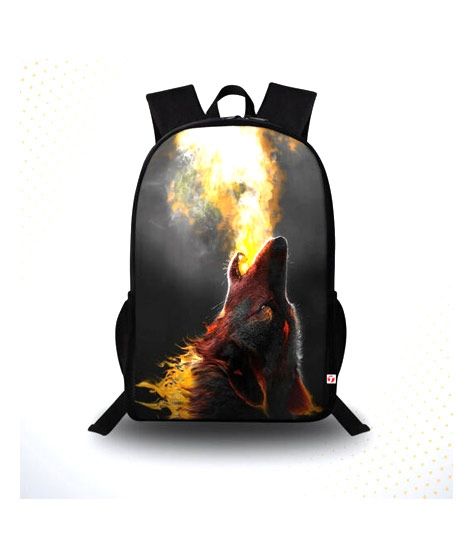 iShopping - Traverse Wolf Digital Print Backpack (T304TWH)