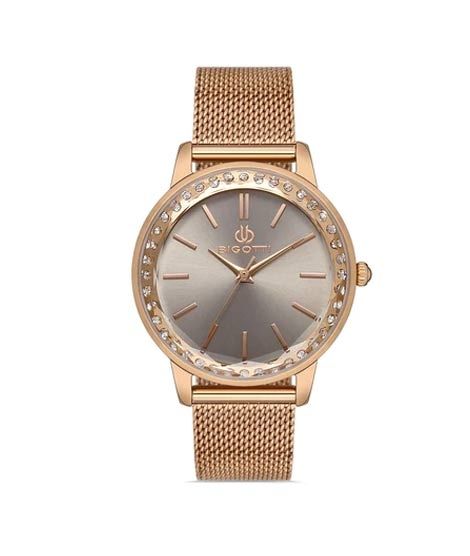 iShopping - Bigotti Stainless steel Women's Watch Rose Gold (BG.1.10357-3)