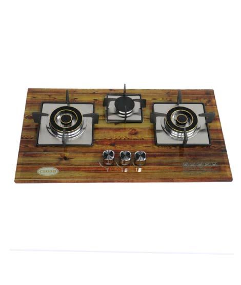 iShopping - Canon 3 Brass Burners Gas Hobs (CA-2421-EP)