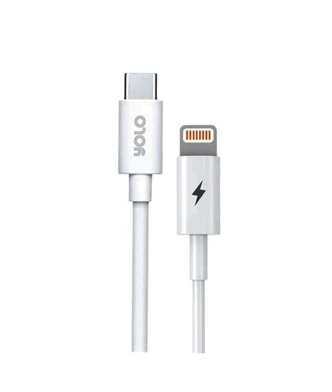 iShopping - Yolo Type C to Lightning Data Cable White (YDC-O4C)