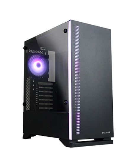 iShopping - Zalman S5 ATX Mid Tower PC Case Black