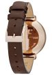 iShopping - Skagen Hagen Leather Women's Watch Dark Brown (SKW2356)