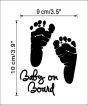 iShopping - Wish Hub Baby On Board Car Sticker