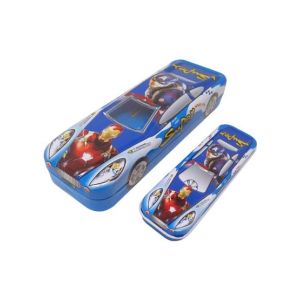 Afreeto Car Style Pencil Geometry Box For Kids
