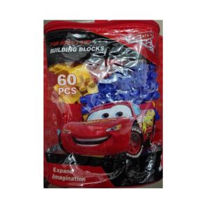 M Toys Cars Learning Building Blocks for Kids - 60-Pcs