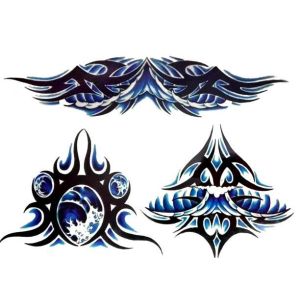 G-Mart Spindrift Symbol Temporary Tattoo Sticker