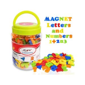 Afreeto Magnetic Alphabet Letters and Numbers for Toddlers - 78Pcs